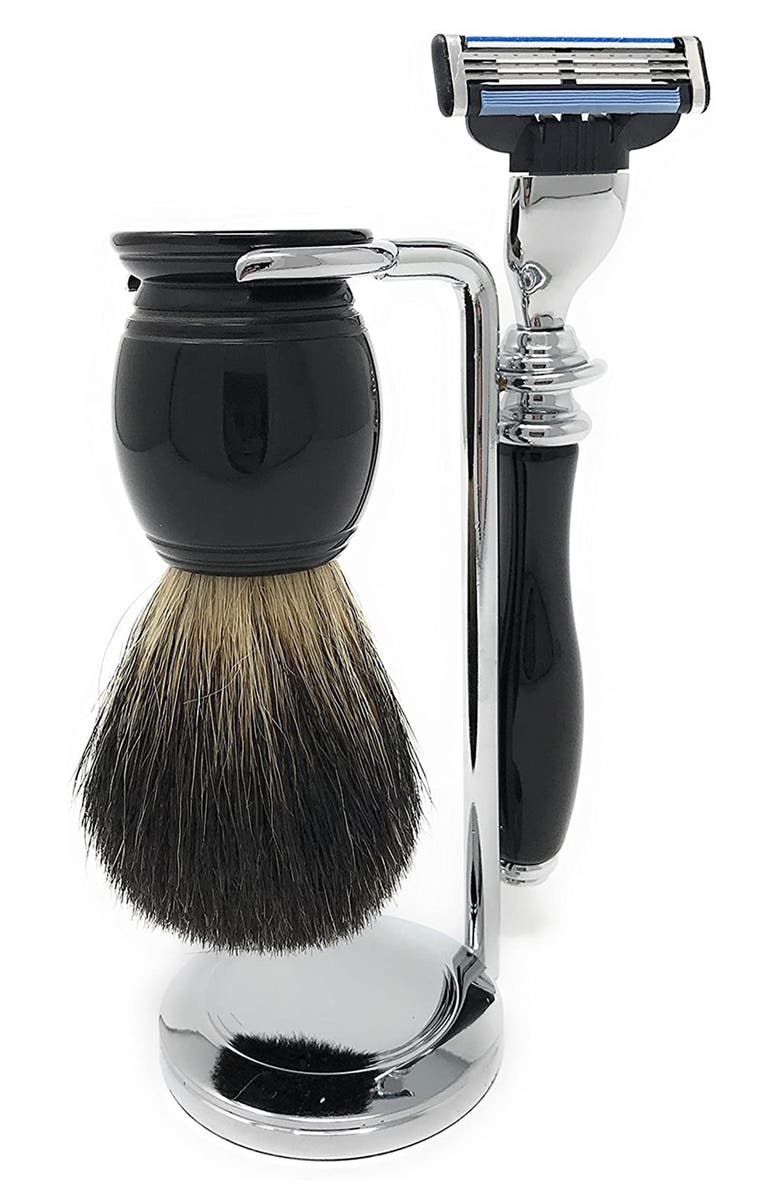 Razor MD<sup>®</sup> Black 360 Shave Set, Main, color, 