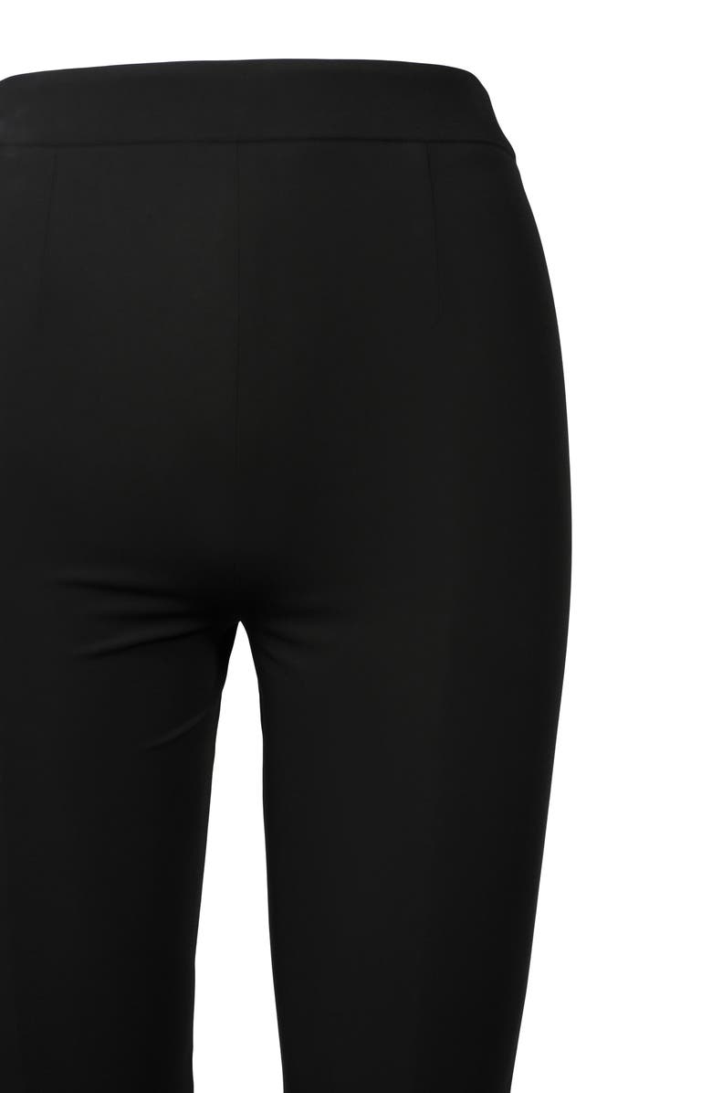 Heron Preston Gabardine Zip Hem Stretch Pants, Alternate, color, Black