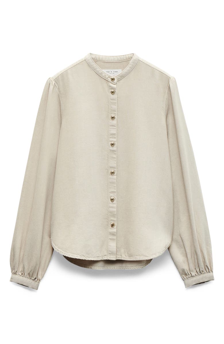 rag & bone Sandra Shirt, Alternate, color, Sandstone
