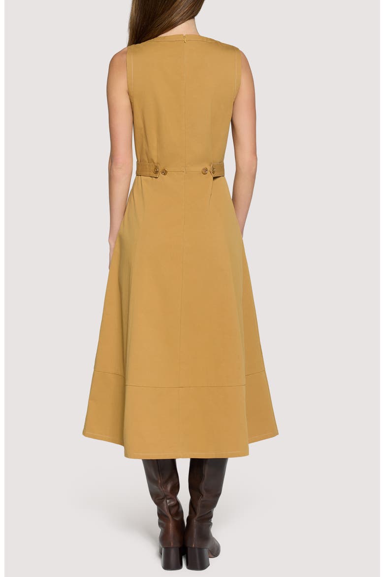 Downtown Edge Midi Dress, Alternate, color, TAN