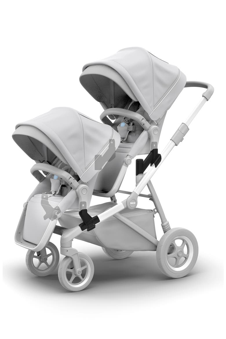 Sleek Sibling Adapter Kit for Thule Sleek Stroller, Alternate, color, BLACK