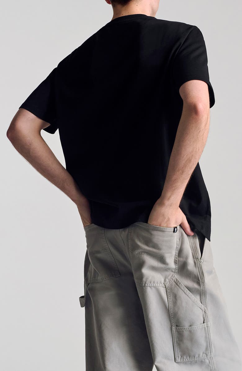 Brooklyn Industries Basic Cotton T-Shirt, Alternate, color, Black