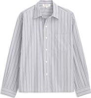 Alex Mill Franklin Loose Fit Stripe Cotton Button-Up Shirt