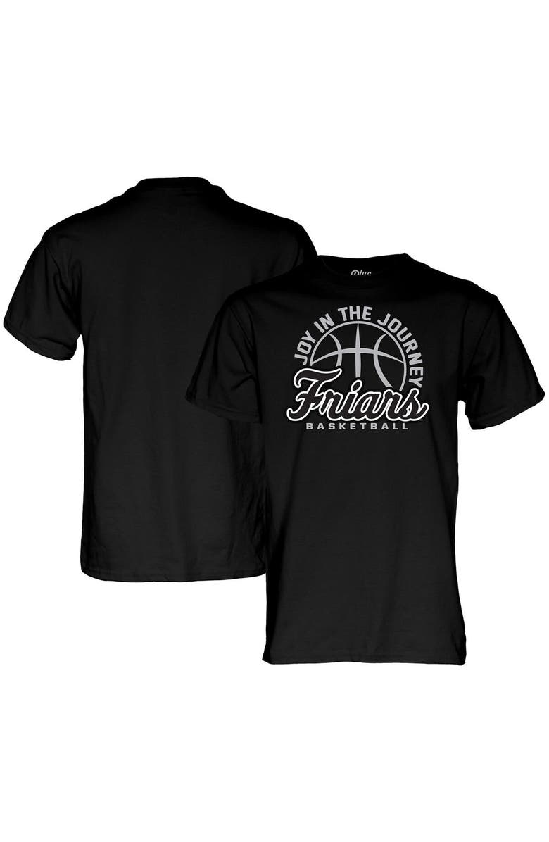 BLUE 84 Unisex Blue 84  Black Providence Friars Women's Basketball Joy In The Journey T-Shirt, Alternate, color, Black