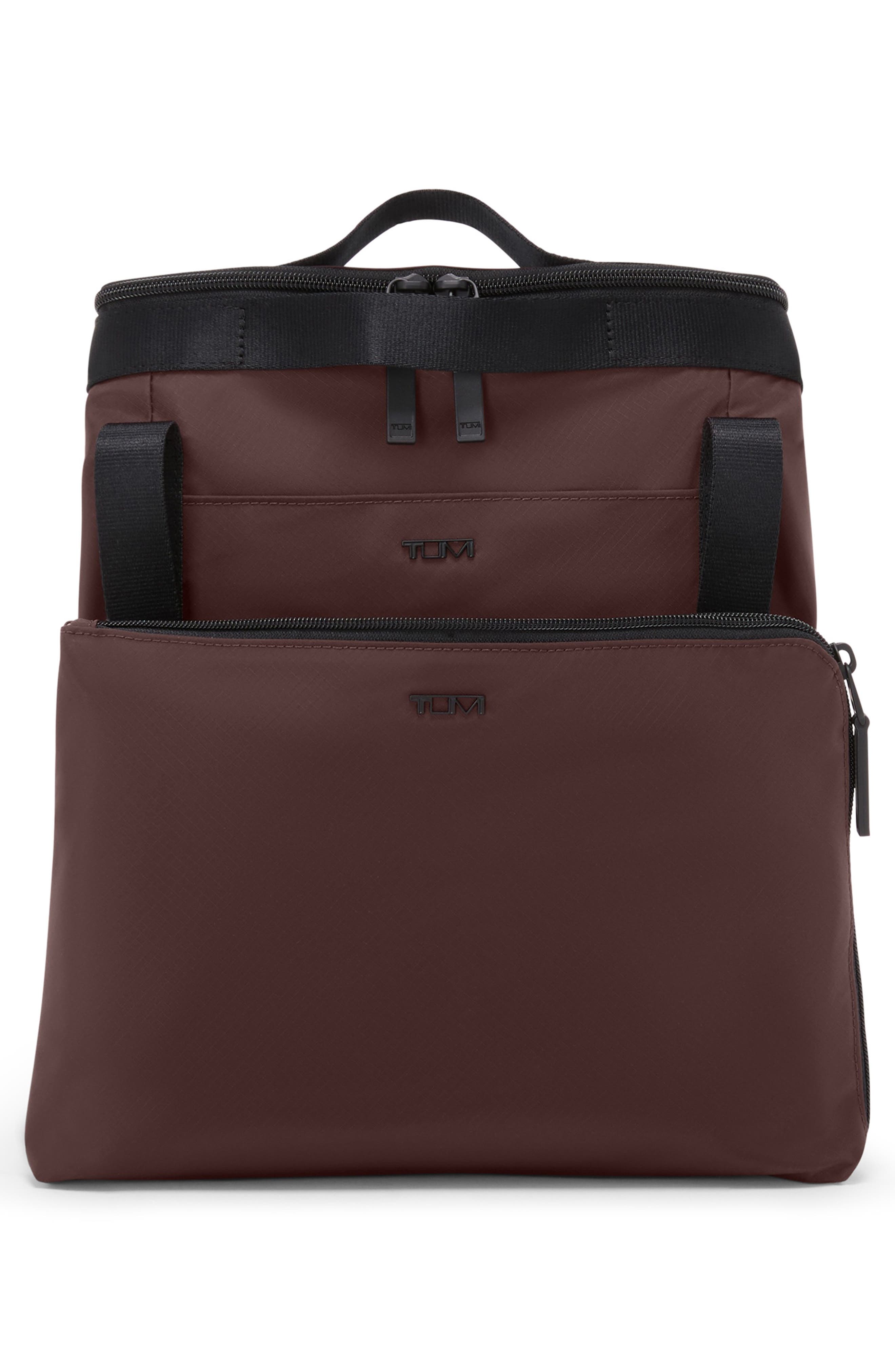 TUMI Just in Case Duffle Bag, Alternate, color, Oxblood