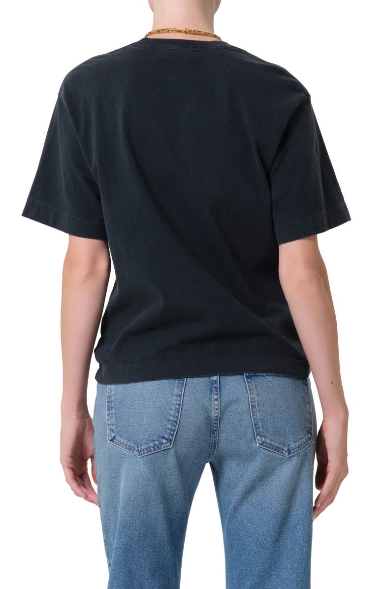 Citizens of Humanity Goldie T-Shirt, Alternate, color, Washed Black