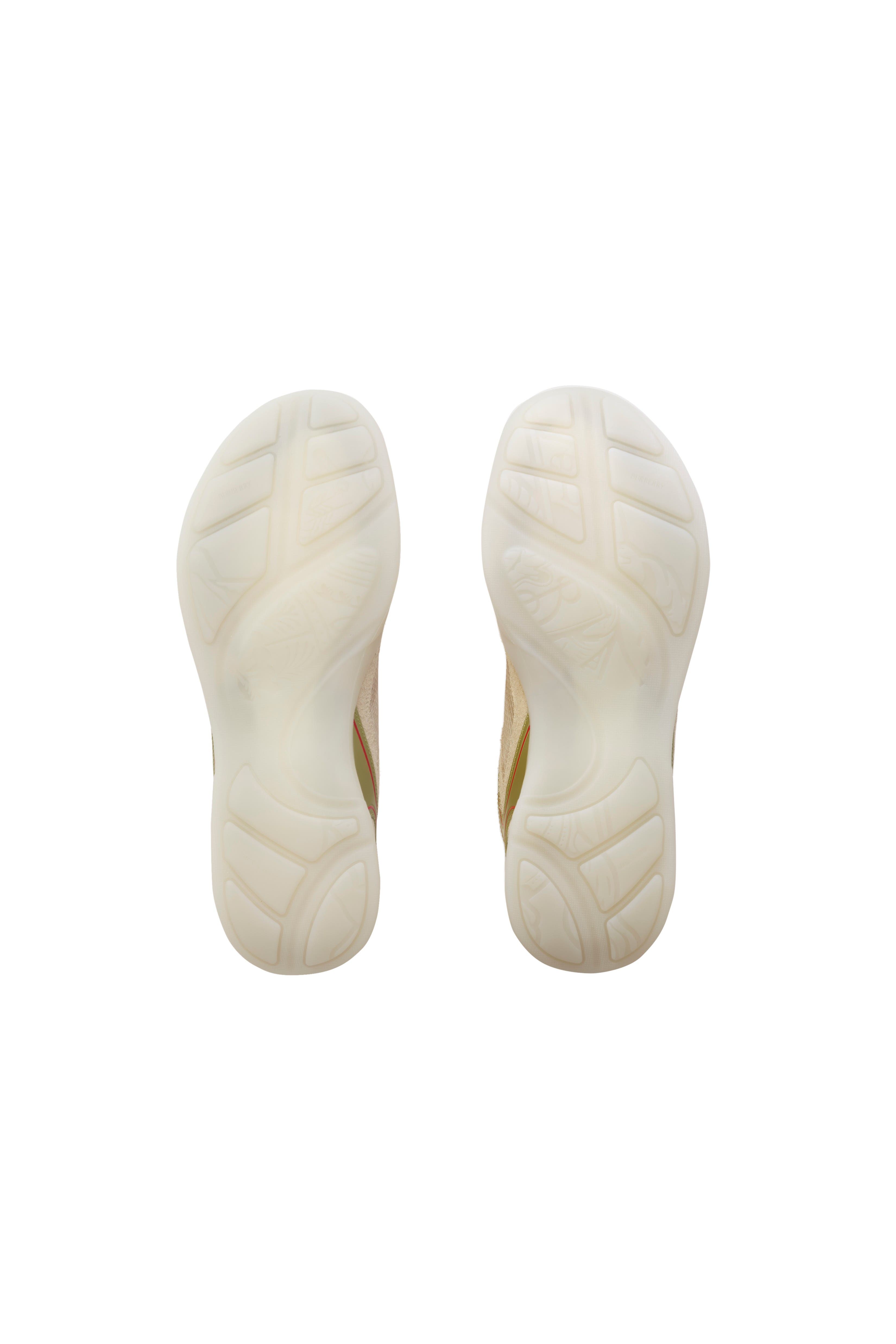 Burberry Check Matrix Sport Sneakers, Alternate, color, Gold/Clam Beige