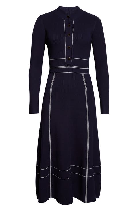 Charlie Long Sleeve Midi Dress