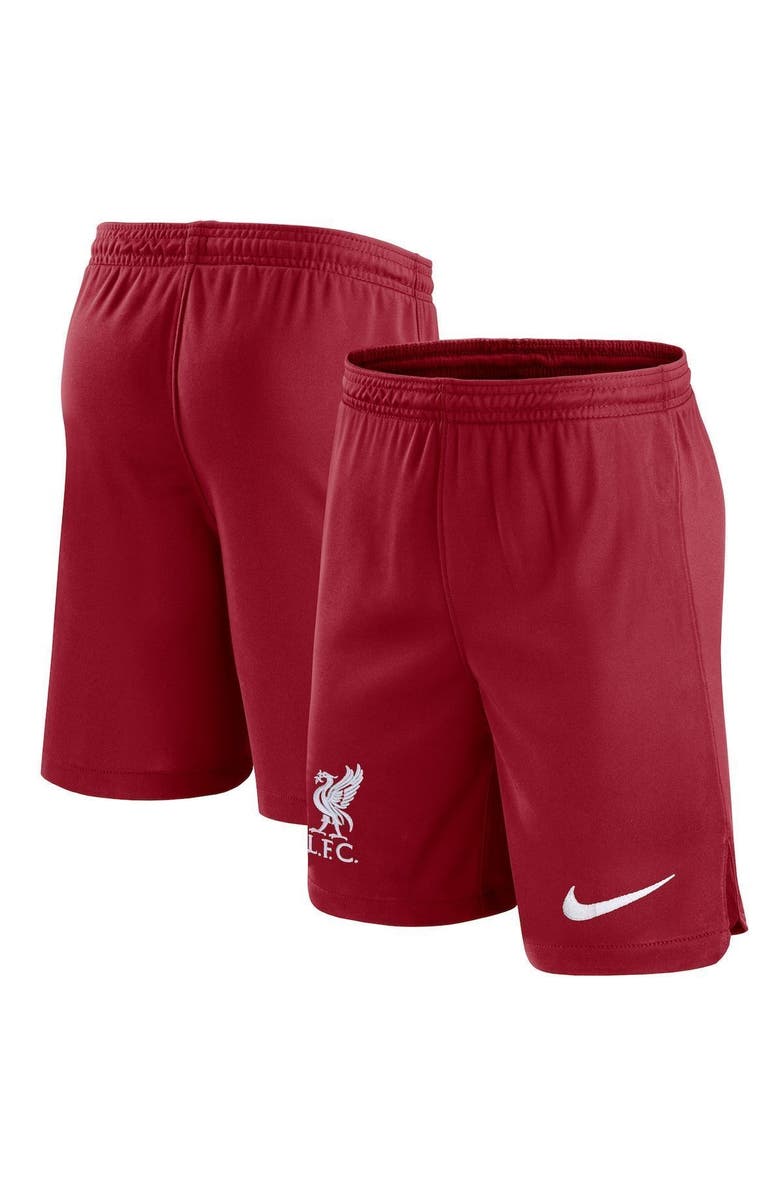 Nike Youth Nike Red Liverpool Stadium Performance Shorts, Main, color, 