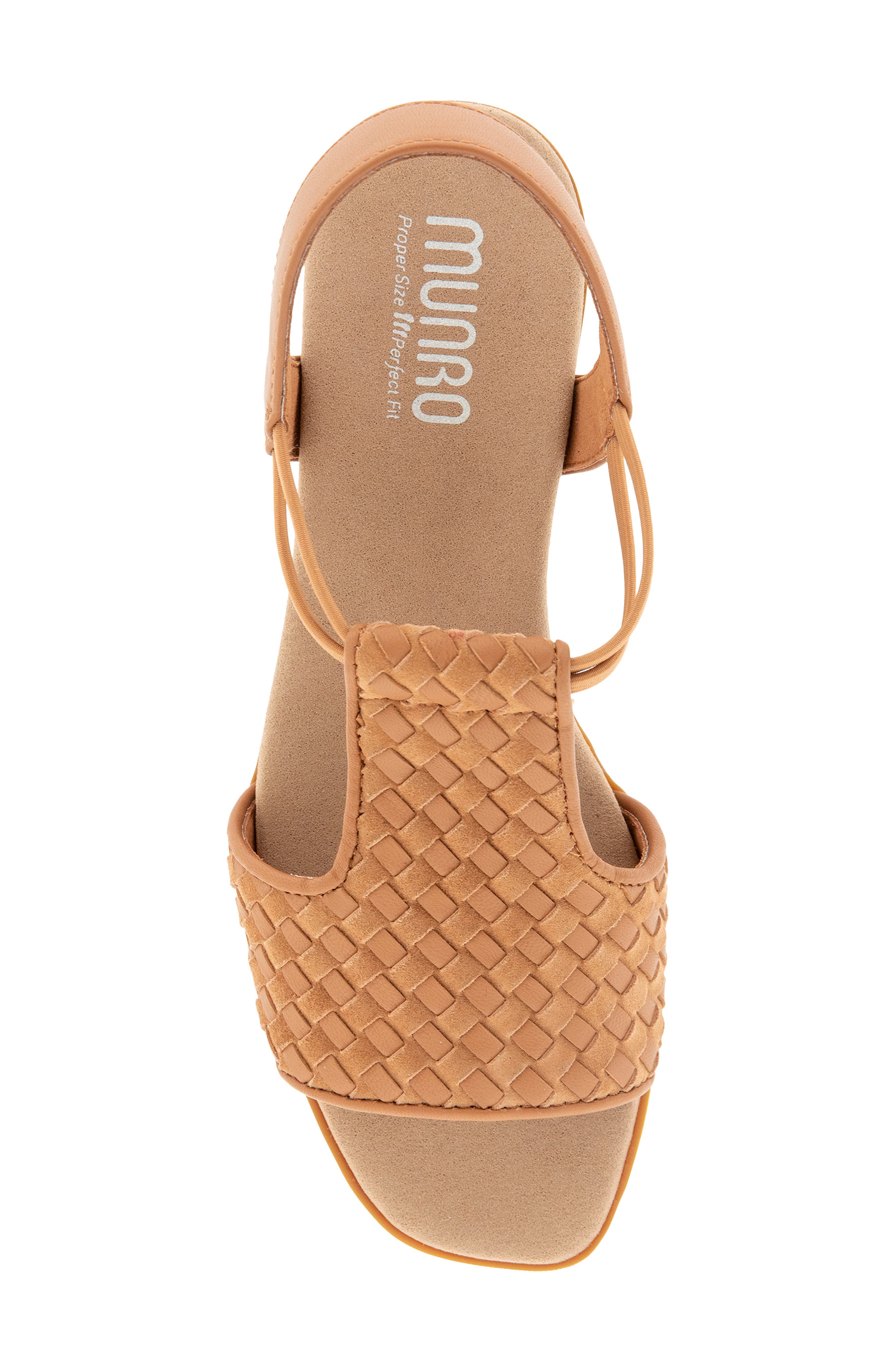 Susan Sling Back Sandal, Alternate, color, TAN WOVEN LEATHER