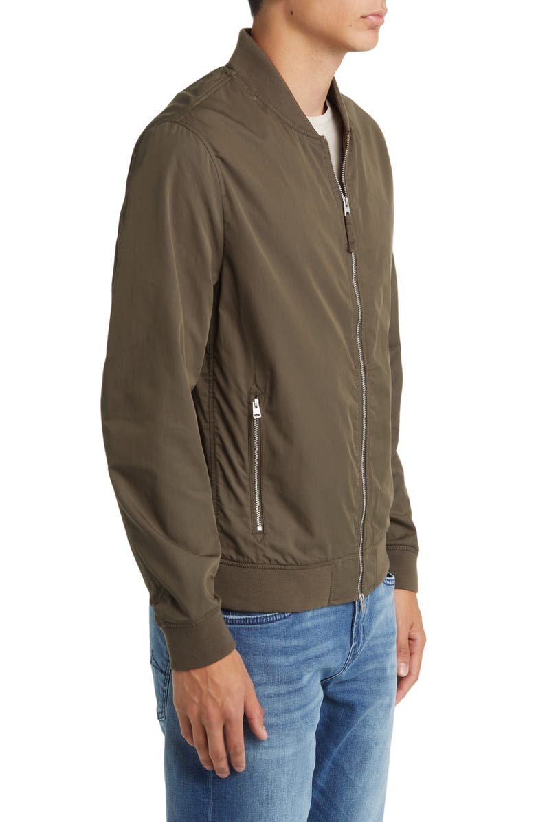 AllSaints Udan Slim Fit Bomber Jacket, Alternate, color,