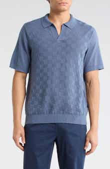 Lucky Brand Johnny Collar Jacquard Polo