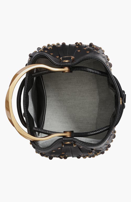 Donna Karan New York Lawrence Beaded Lasercut Bucket