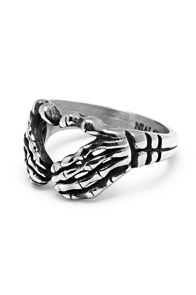 Vintage Skeleton Ring, Main, color, Silver
