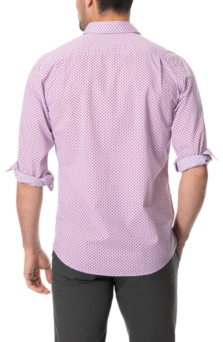 Rodd & Gunn Green Bay Floral Button-Up Shirt, Alternate, color, 