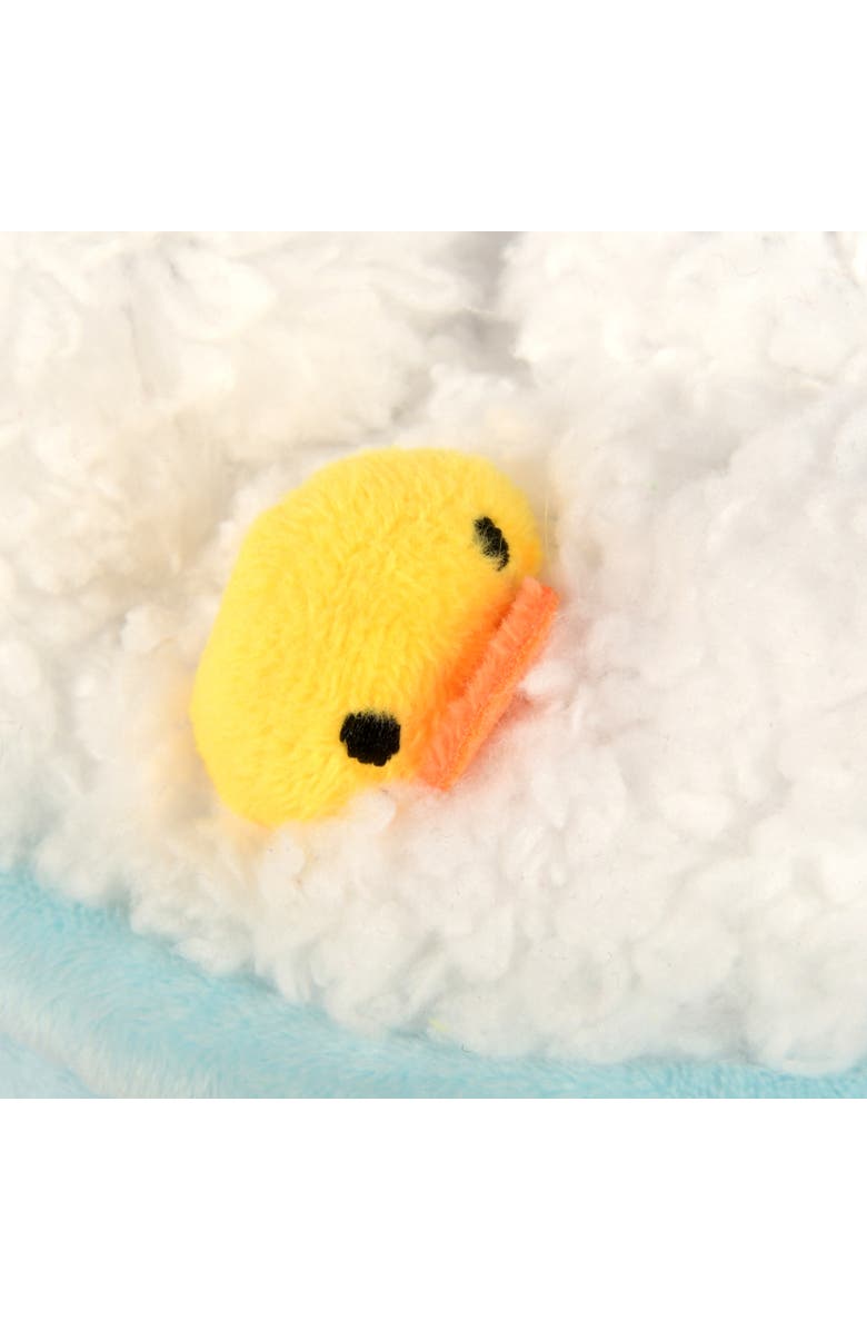 P.L.A.Y. Splish Splash Rubadub Tub, Plush Dog Toy, Crinkle & Crunchy Bottle, Alternate, color, Multicolored