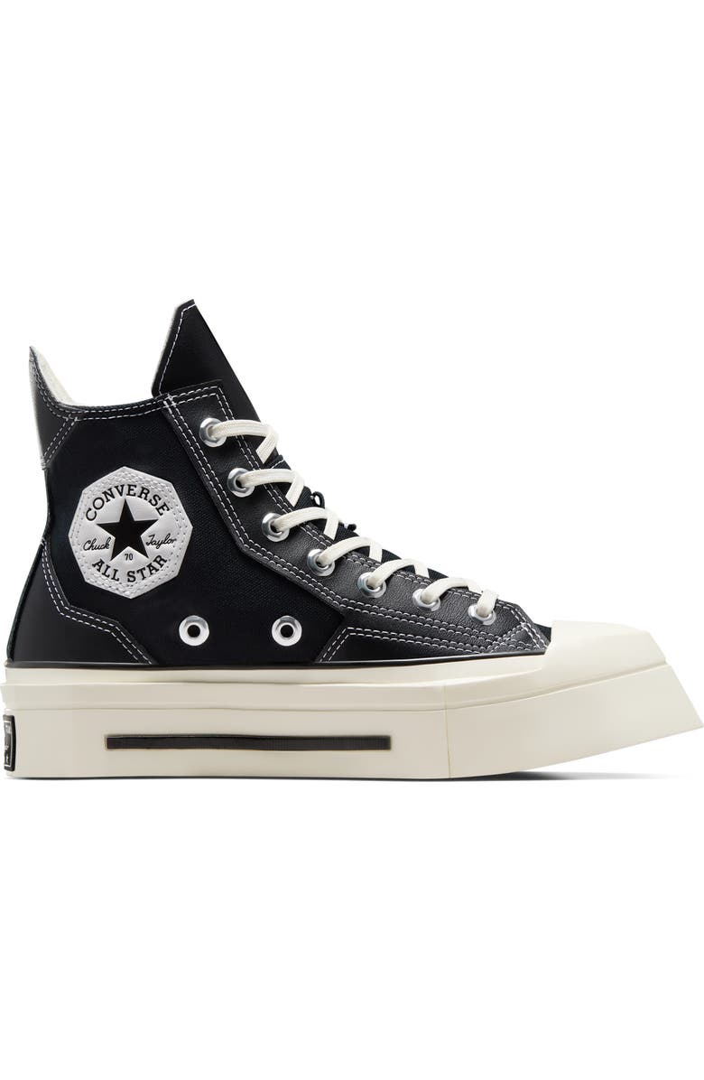 Converse Gender Inclusive Chuck 70 De Luxe Square Toe Platform High Top Sneaker, Alternate, color,