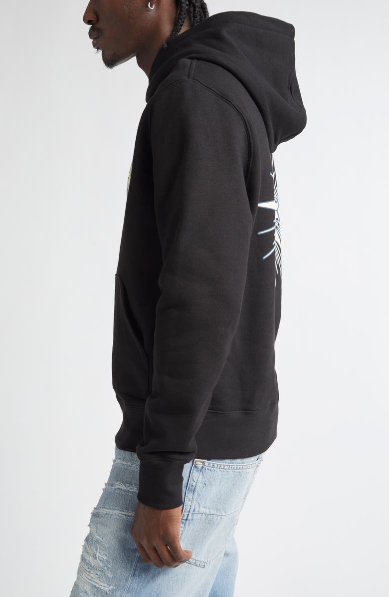 AMIRI Starburst Graphic Hoodie, Alternate, color,