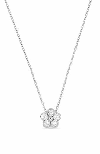 Getty 18k Gold Diamond Pendant Necklace