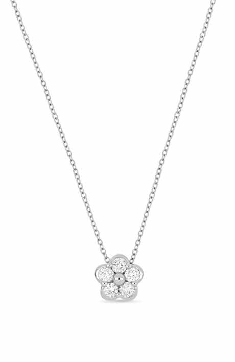 Getty 18k Gold Diamond Pendant Necklace