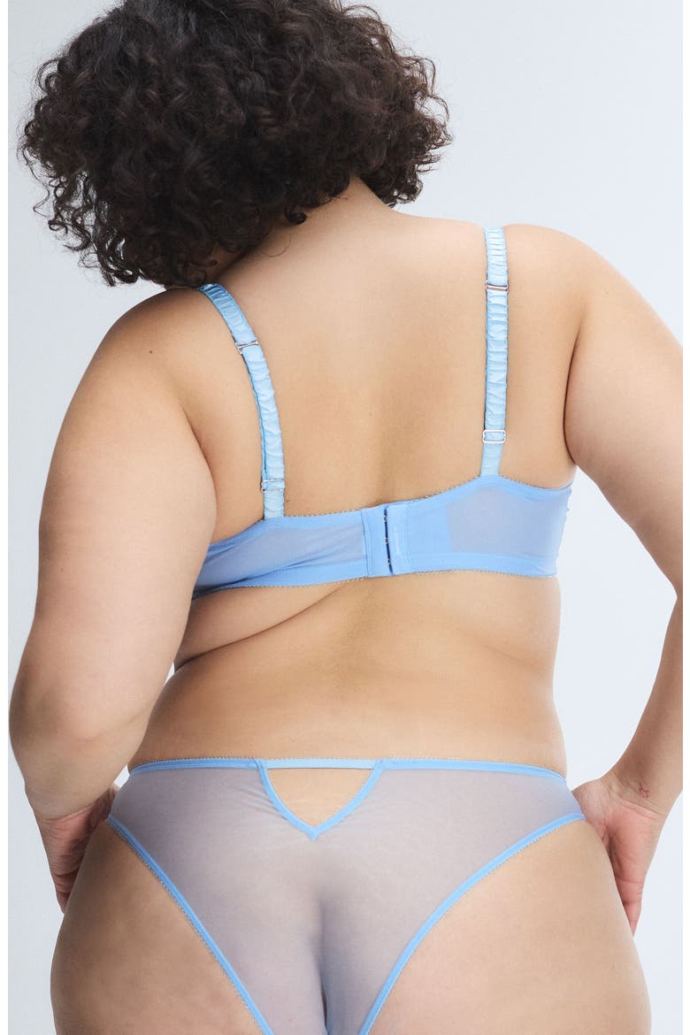 Take a Vow Brazilian Briefs, Alternate, color, ENDLESS BLUE