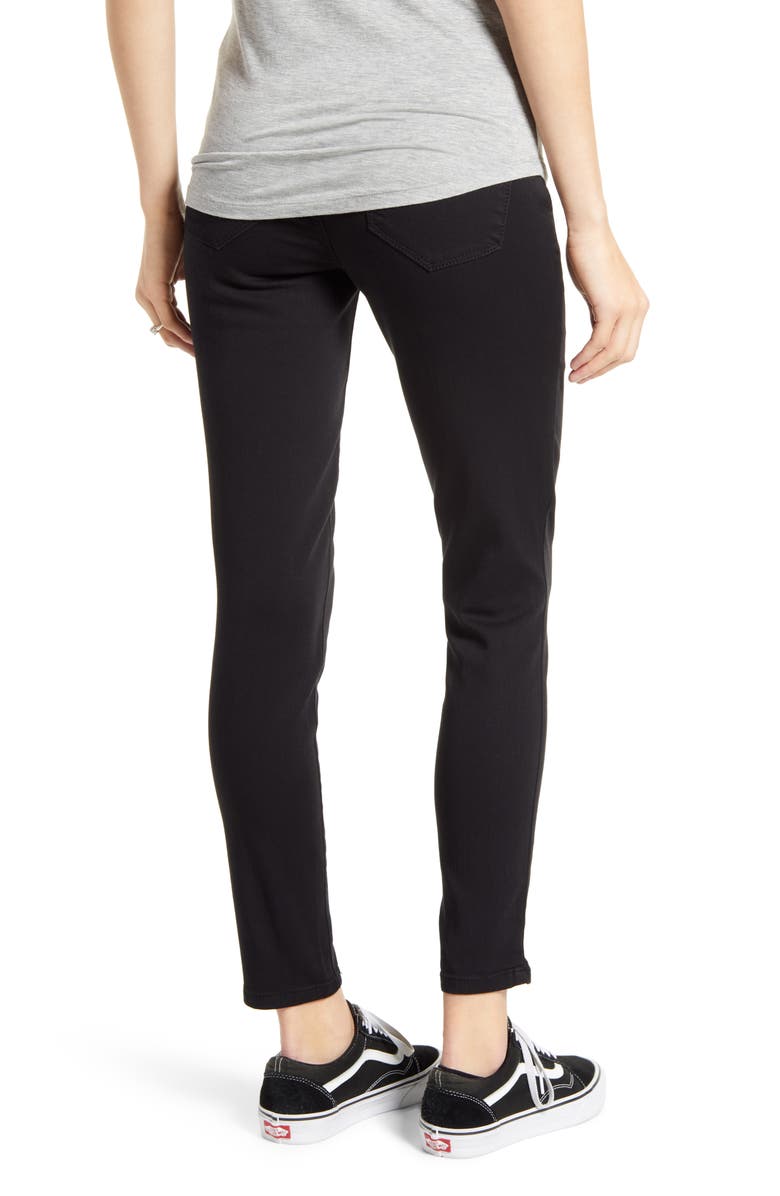 1822 Denim Silky Denim Maternity Ankle Skinny Jeans, Alternate, color,