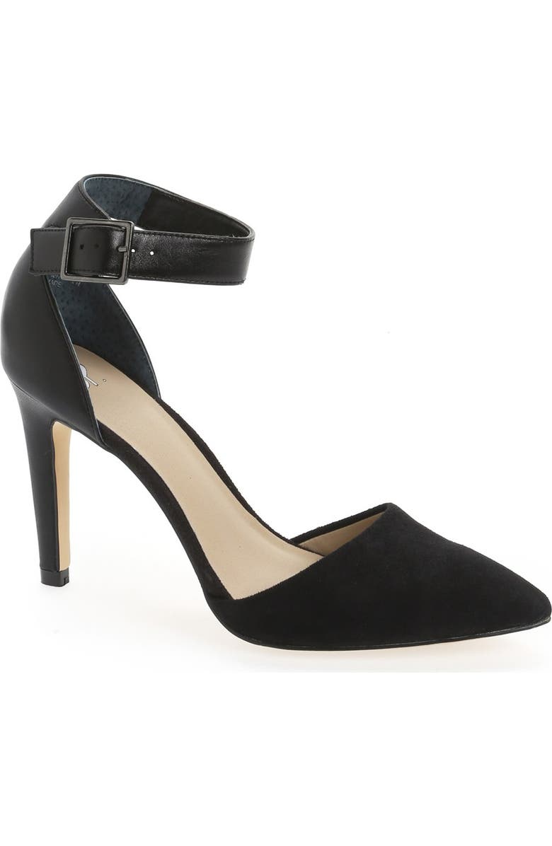 BP. 'Mallory' Ankle Strap Pump, Main, color,