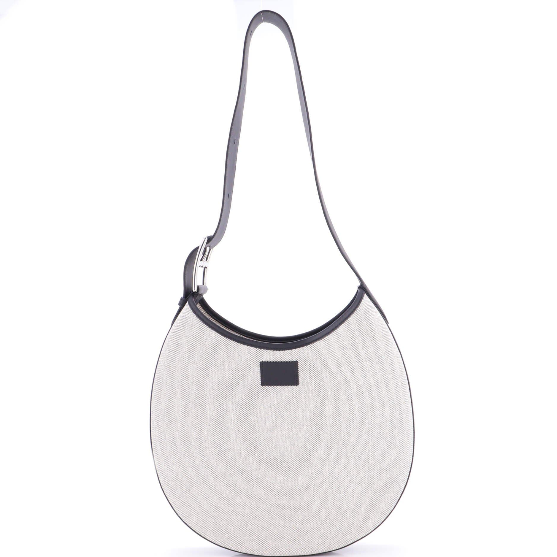 Arcon Bag Toile and Leather, Alternate, color, Black