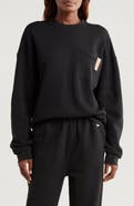 Lunya Silksweats™ Oversize Cotton Blend Pajama Sweatshirt