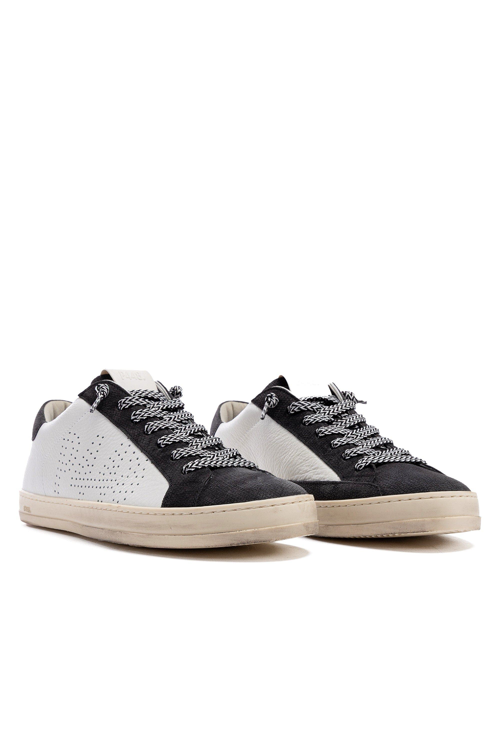P448 John Sneaker, Alternate, color, White Noir