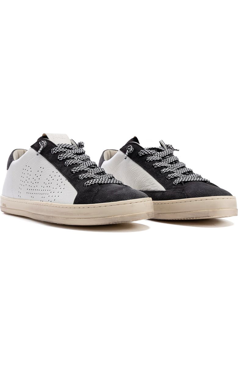 P448 John Sneaker, Alternate, color, White Noir
