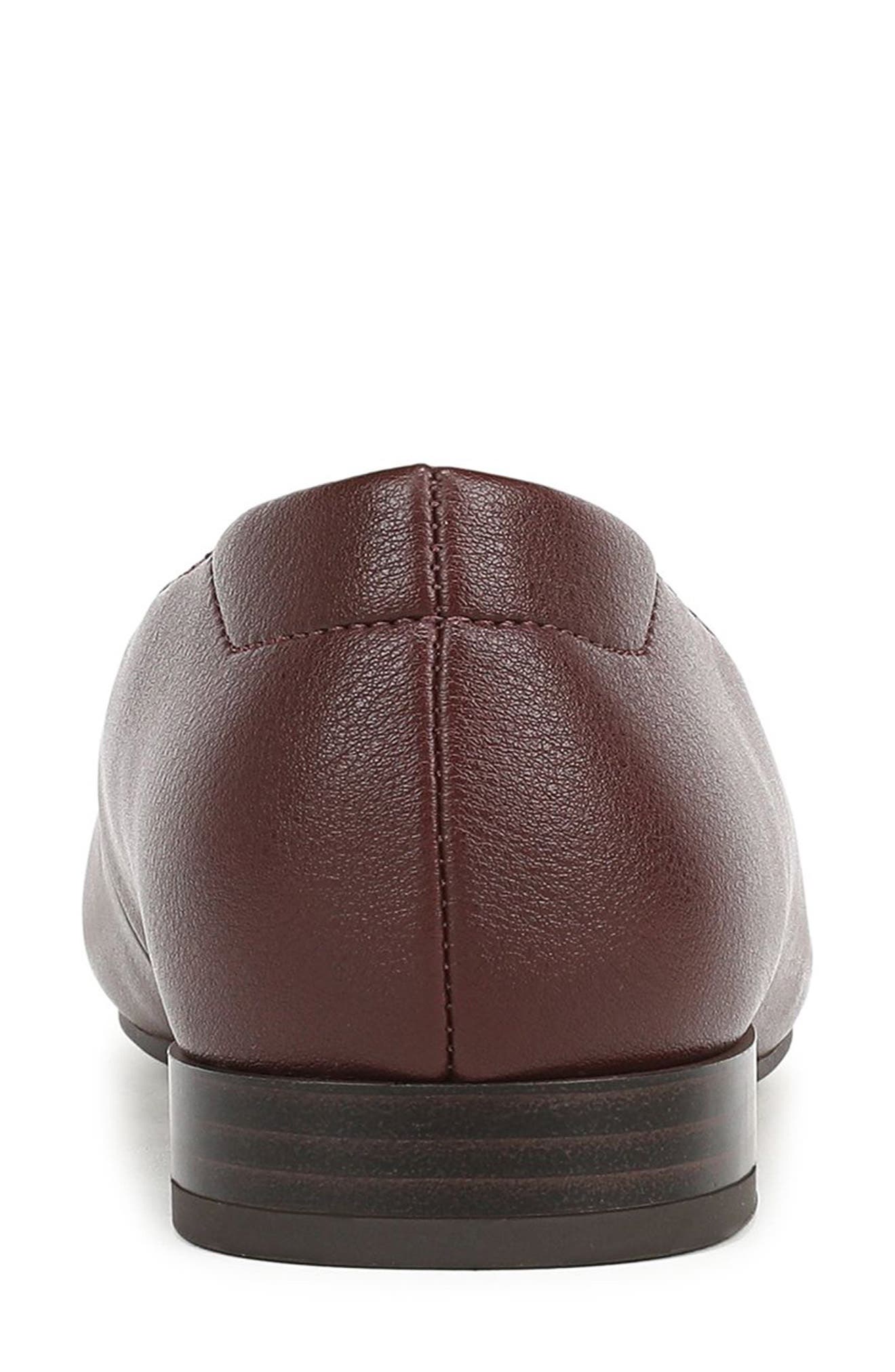 Dahlia Loafer - Wide Width Available, Alternate, color, WINE RED FAUX LEATHER