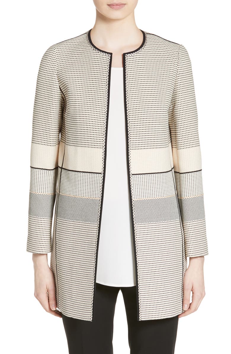 Lafayette 148 New York Pria Coat, Main, color, 