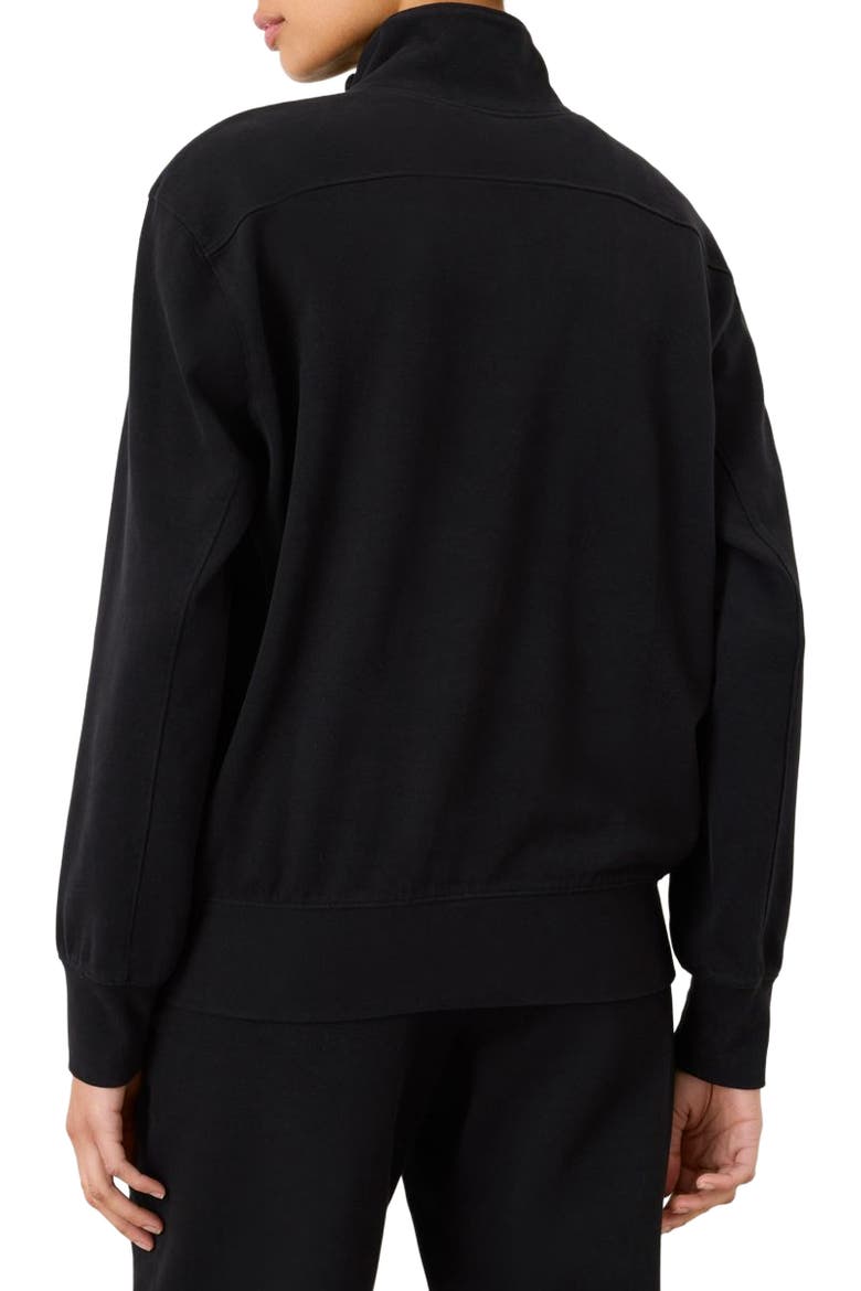 CloudKnit Half Zip, Alternate, color, Black