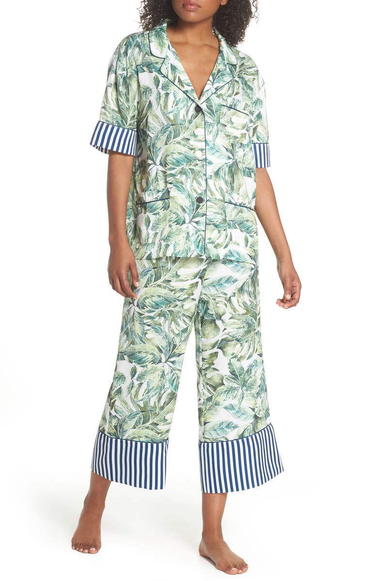 Bed to Brunch Cropped Pajamas, Main, color, 
