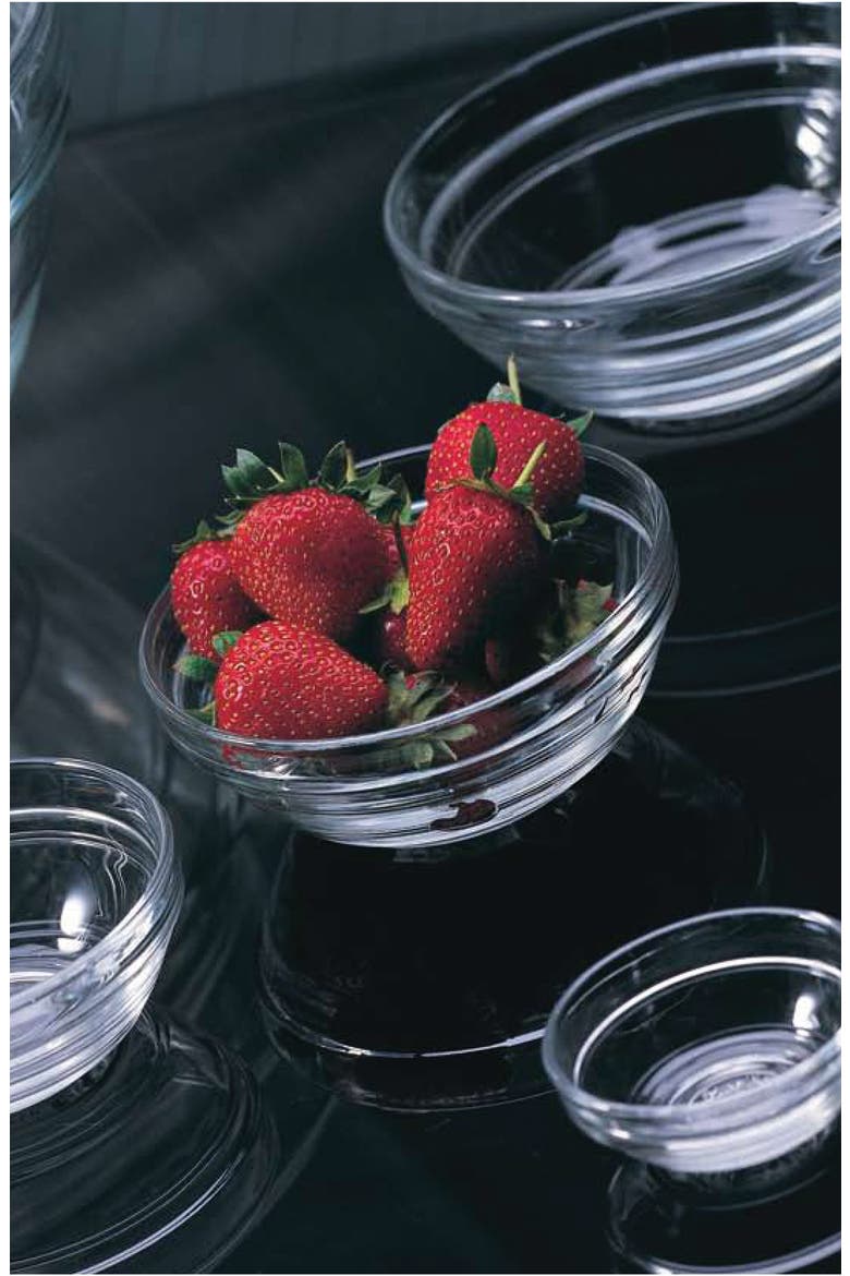 Lys Set of 9 Tempered Glass Mixing Bowls, Alternate, color, GLASS