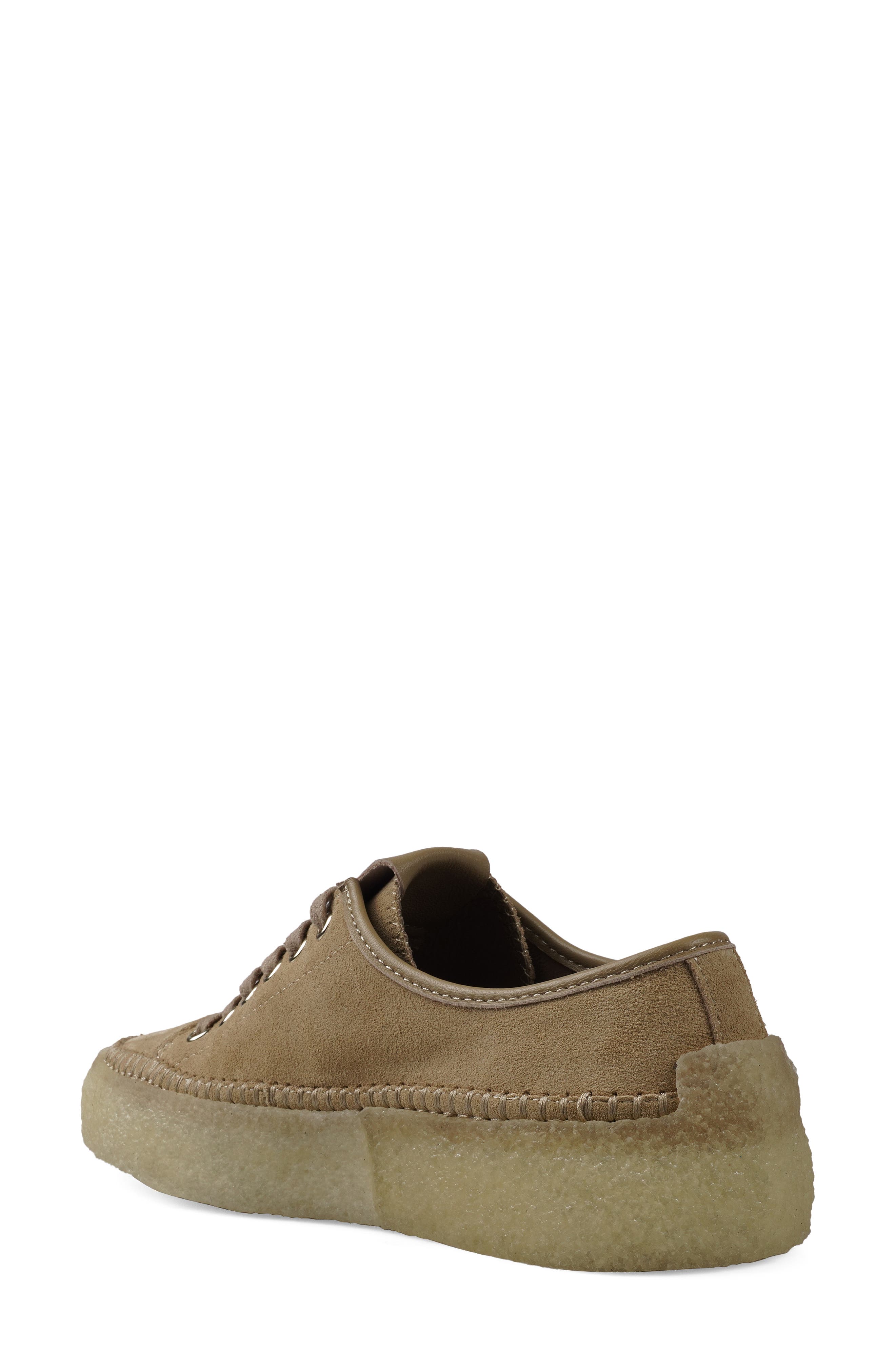 Clover Low Top Sneaker, Alternate, color, NATURAL SUEDE