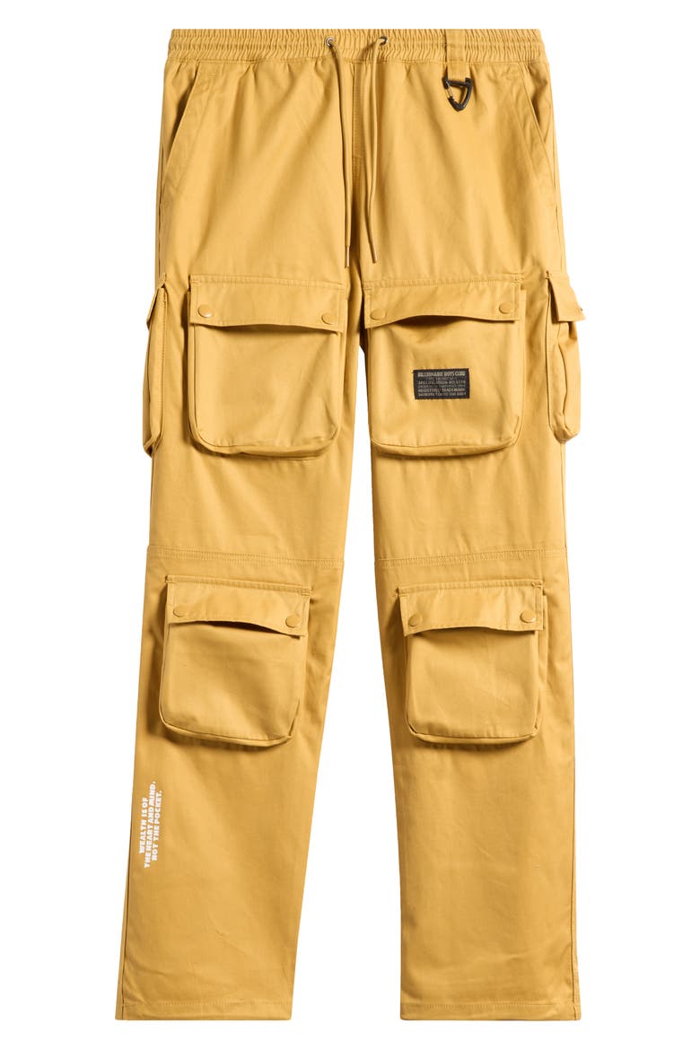 BB Hemisphere Cotton Twill Cargo Pants, Alternate, color, HONEY MUSTARD