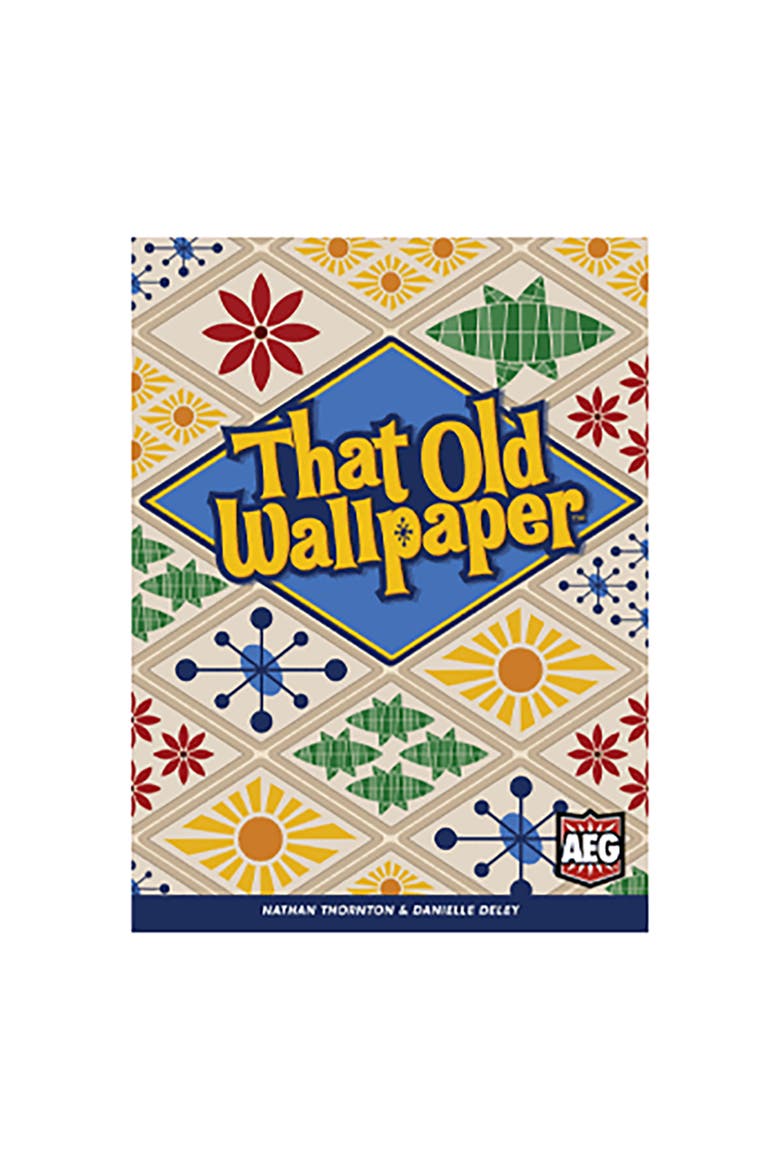 That Old Wallpaper Memory Card Game, Alternate, color, Multicolored