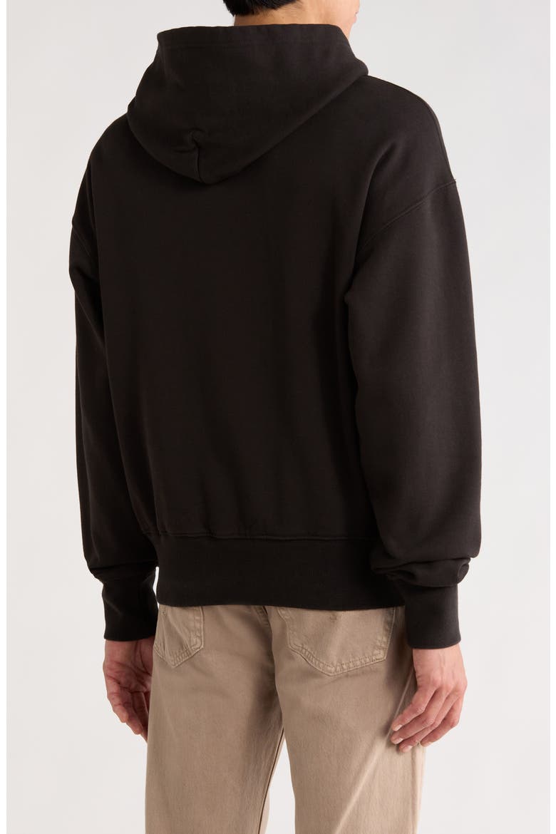 Lights On Oversize Photo Graphic Hoodie, Alternate, color, BLACK