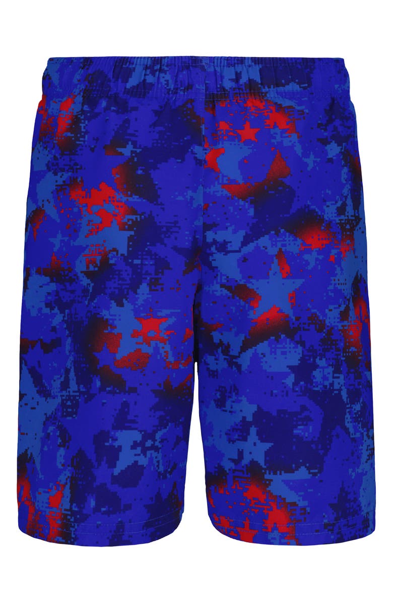 Under Armour Kids' Digi Camo Volley Swim Trunks, Alternate, color, Team Royal