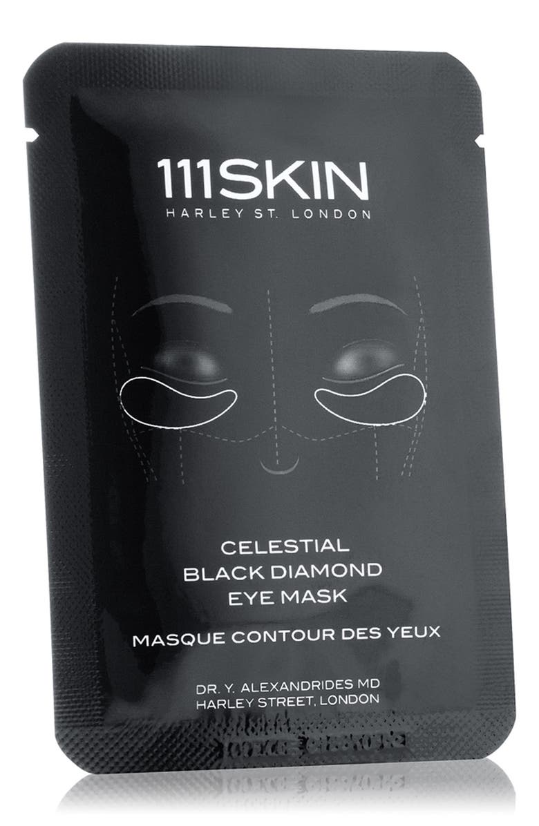 111SKIN Celestial Black Diamond Eye Mask, Main, color,