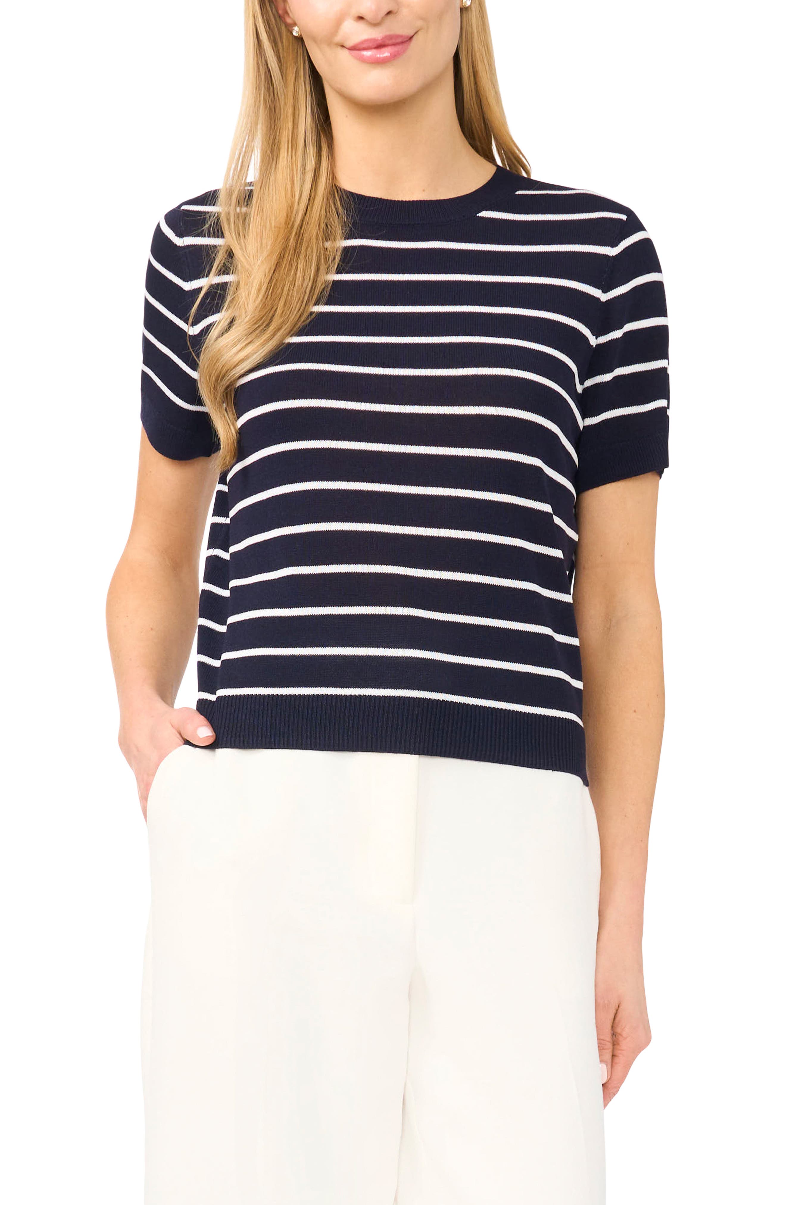 Stripe Crewneck Sweater - image 5