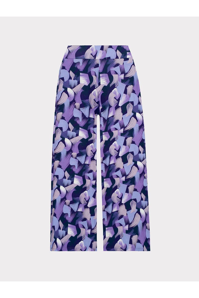 Geo Printed Palazzo Trousers, Alternate, color, Summer Geo