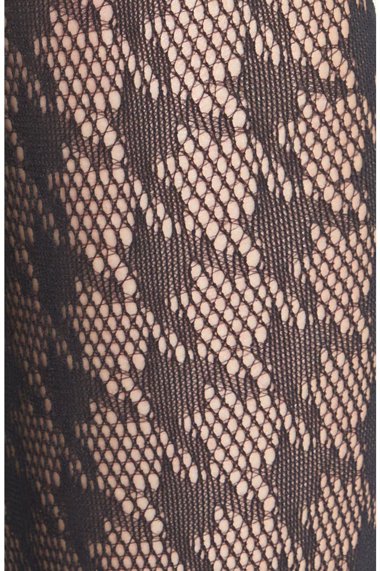 'Pascale' Tights, Alternate, color, BLACK