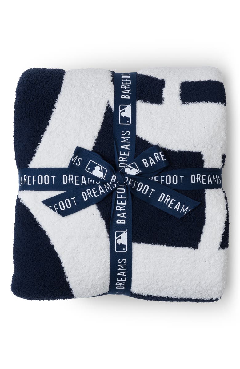 Barefoot Dreams<sup>®</sup> CozyChic<sup>®</sup> Detroit Tigers Throw Blanket, Main, color, Tigers Multi