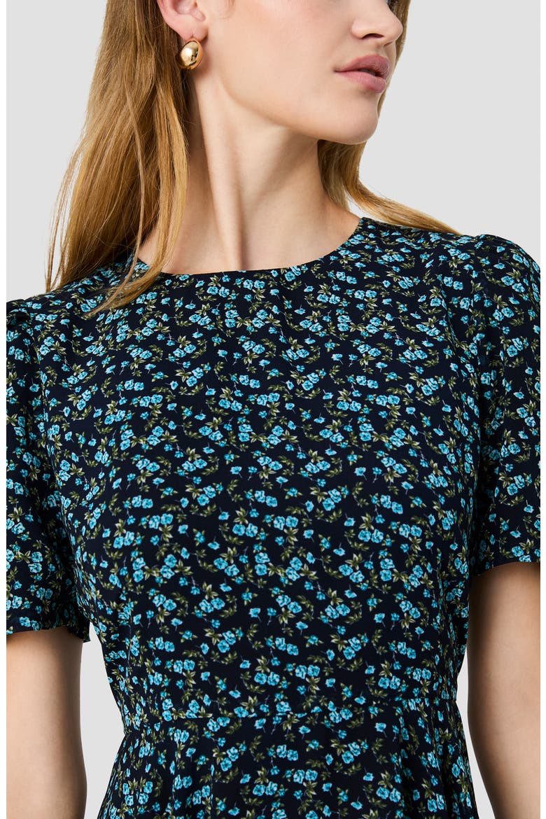 Marina Ditsy Floral Chiffon Minidress, Alternate, color, LUCIA DITSY FLEUR