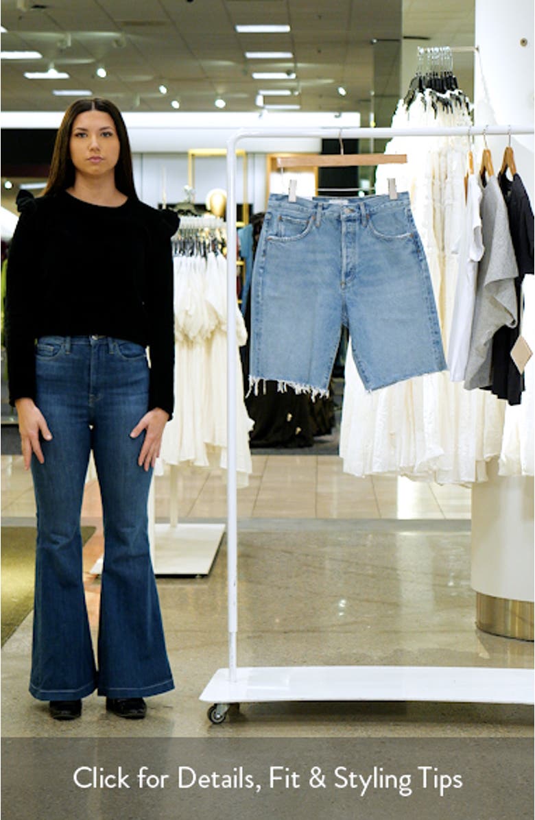 '90s Long Cutoff Denim Shorts, sales video thumbnail