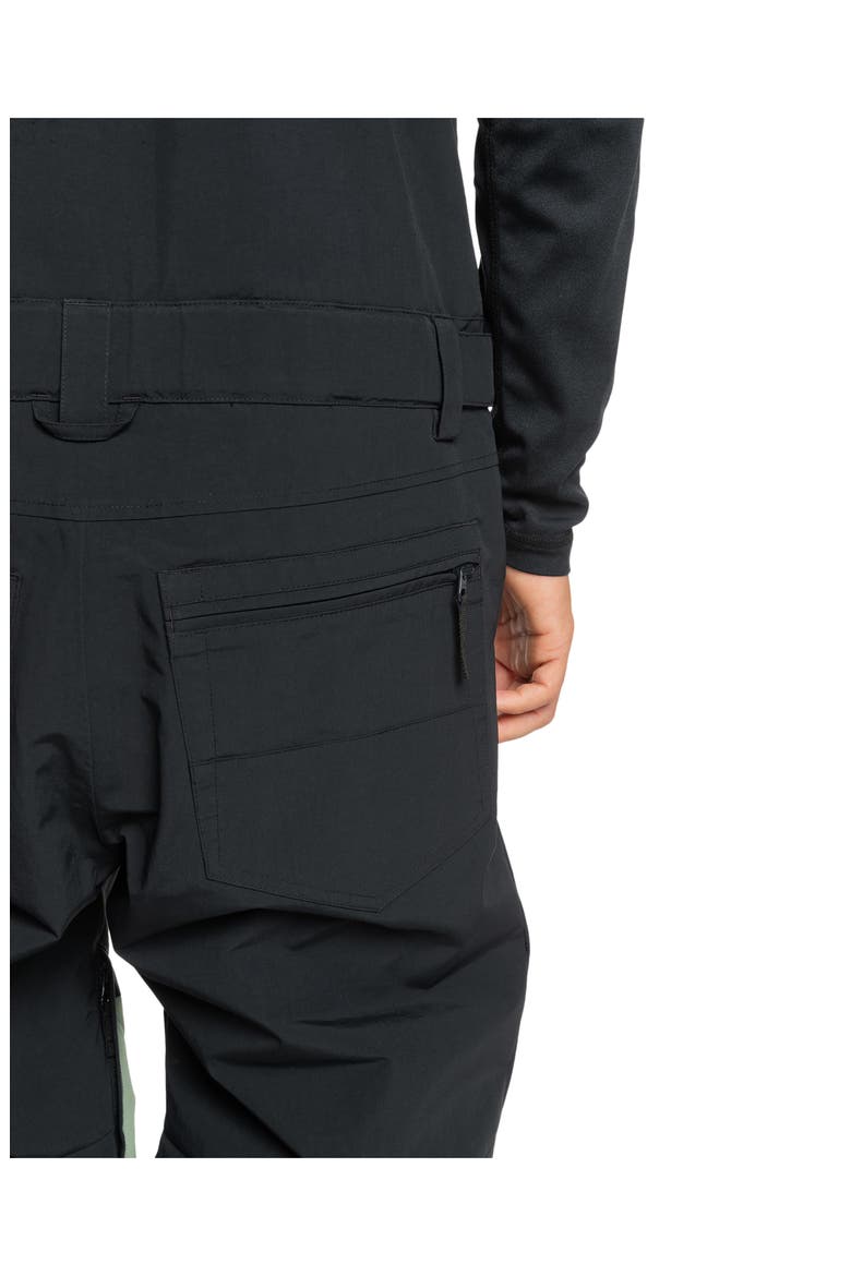Fly High Water Resistant Snow Bibs, Alternate, color, BLACK.