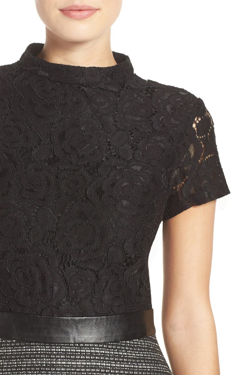 Ellen Tracy Fit & Flare Dress, Alternate, color, 